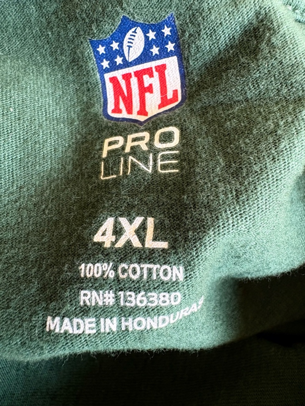 NFL Pro Line Green Graphic agree Bay Packers Tee - 4XL - Picture 9 of 9